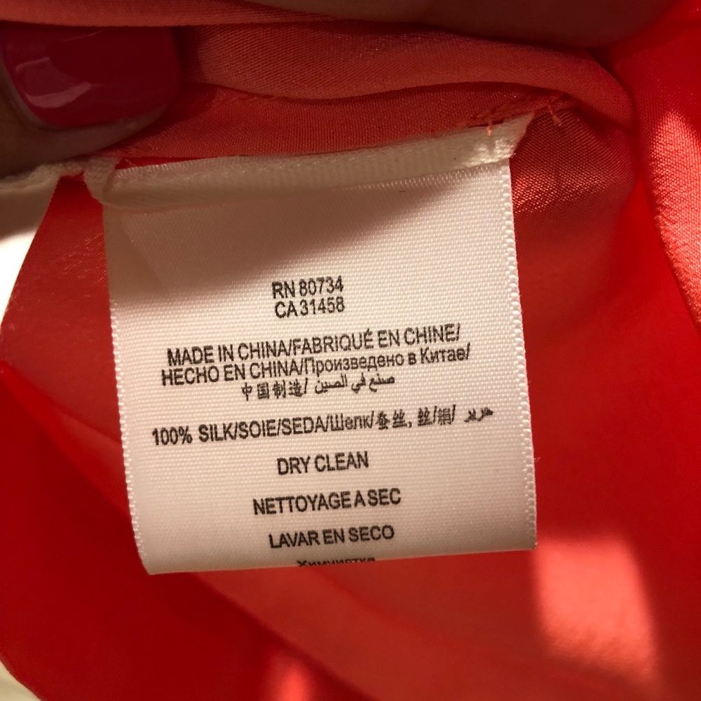 BCBGMaxAzria Clement blouse in L - Picture 6 of 6